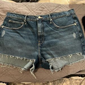 Good American Denjm Shirt NWT